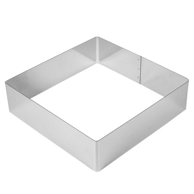 Квадрат для выпечки h=5 см толщина 0,8 мм КА.