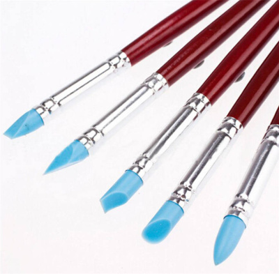 Набор кисти кондитерские силиконовые 5 шт