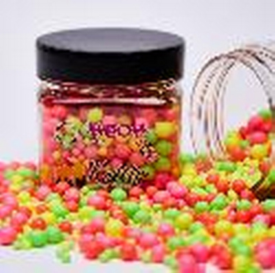 Посыпка кондитерская рисовая серии НЕОН МИКС Kafety, 100 гр (№8)