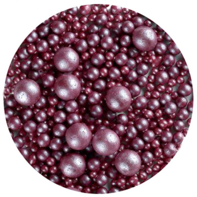 Воздушный рисовый жемчуг в шоколадной глазури Сиреневый микс (106)