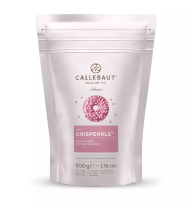 Жемчужины хрустящие Callebaut Crispearls Ruby в розовом шоколаде