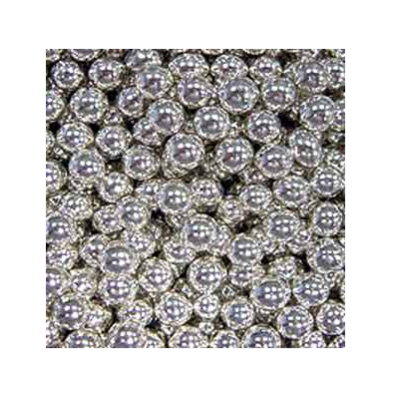 Шарики сахаристые серебро 7 мм, 1 кг