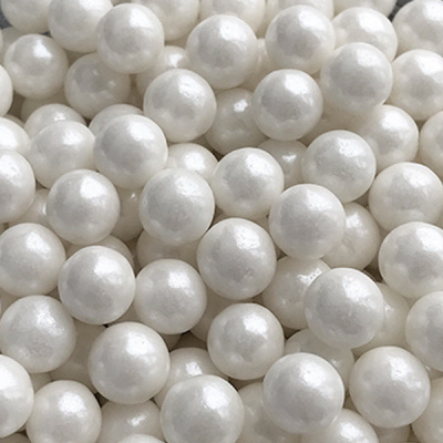 Посыпка кондитерская Белый Жемчуг 7 мм