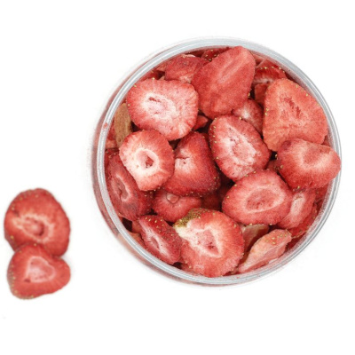 Клубника сублимированной сушки, слайсы