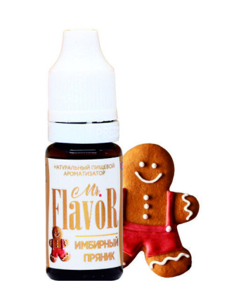Ароматизатор Mr.Flavor, 10мл (Имбирный Пряник)