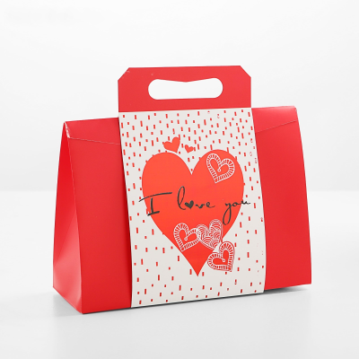 Пакет коробка с ручкой 31 х 11 х 23 см