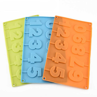 Форма для леденцов «Цифры» 28,8*16,1*0,8 см