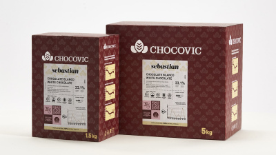 Шоколад белый Chocovic Sebastian 33,1% (текучесть 3 капли) 