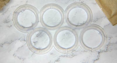 Силиконовая форма без дна «Круг» 4,5см