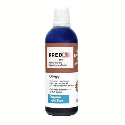 Краситель гелевый Oil-gel, жирорастворимый KREDA Bio, 1 л