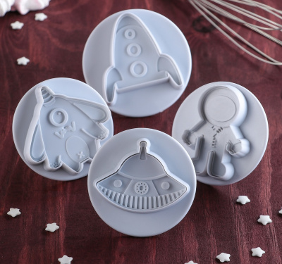 Набор плунжеров кондитерских "НЛО", 4 шт