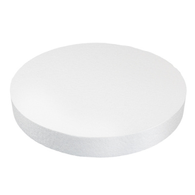 Подложка высокой прочности для торта 34 см, высота 3,6 см (пенопласт)