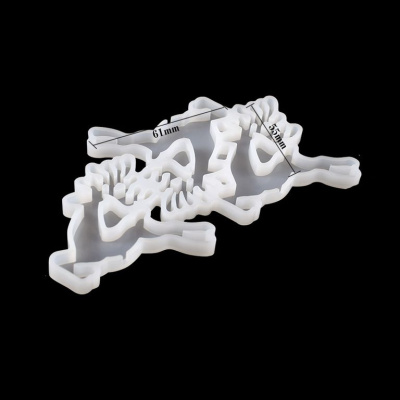 Силиконовая форма для леденцов «Олень 3 в 1» 