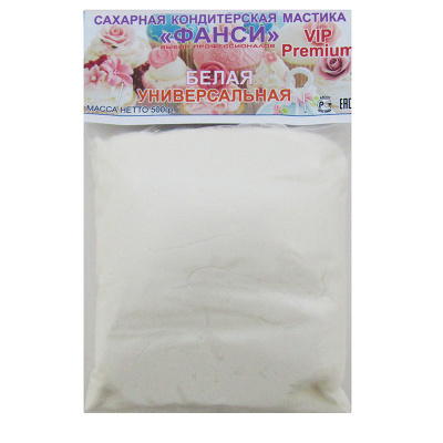 Мастика сахарная "Фанси универсальная" Bliss (0,5 кг) ZIP LOCK