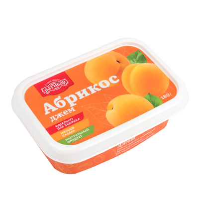 Конфитюр (джем) "Ратибор" Абрикос, 180 г