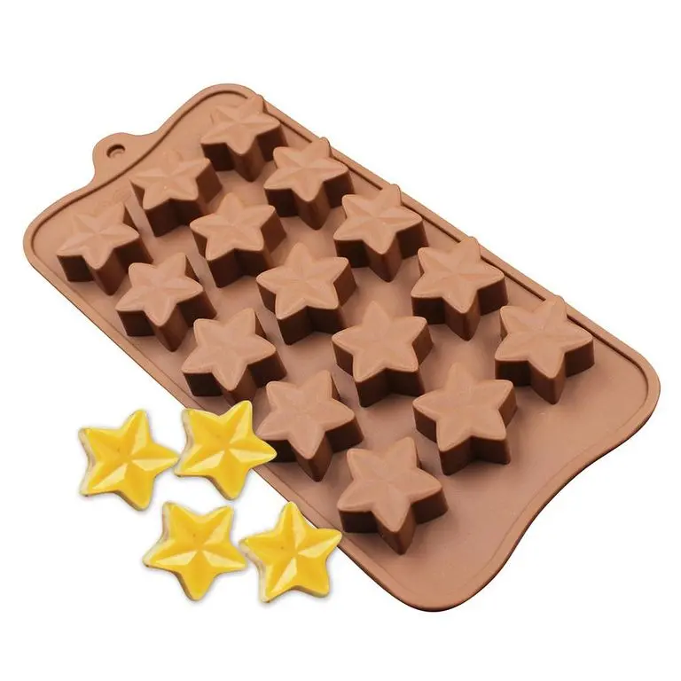 Шоколадка звезда. Силиконовая форма звезды для шоколада. Форма для шоколада "звезды". Форма для льда звездочки. Формочка для льда конфетка.