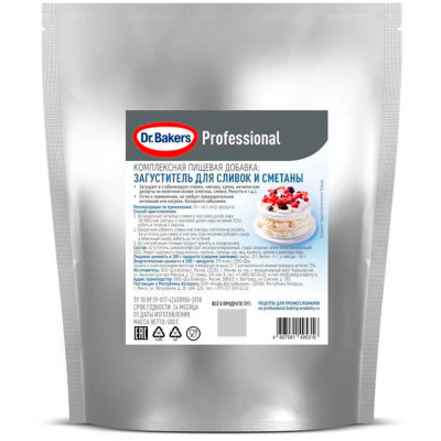 Загуститель для сливок и сметаны Dr.Bakers, 500 гр