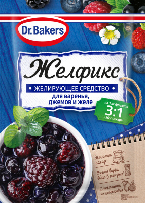 Желатин "Желфикс 3:1" Dr.Bakers, 25 г