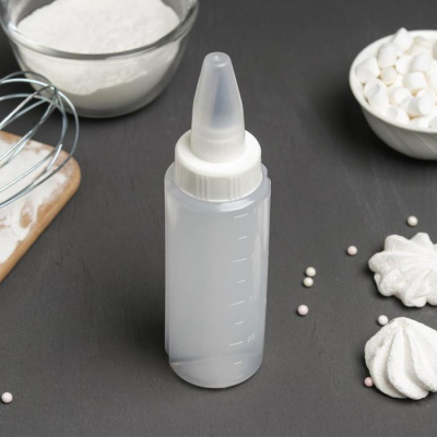 Шприц кондитерский для двухцветного декорирования"Дубль", 17х5,5х5,5 см