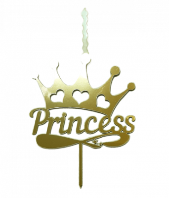 Свеча-Топпер "Princess"