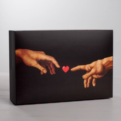 Коробка кондитерская LOVE, 16 × 23 × 7.5 см