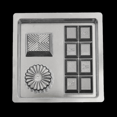 Пластиковая форма МК "Шоколад" 4,5х10,5, 4х3,5, d=4,5 см