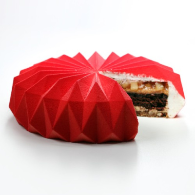 Силиконовая форма для торта Origami (Оригами) Dinara Kasko, есть пара